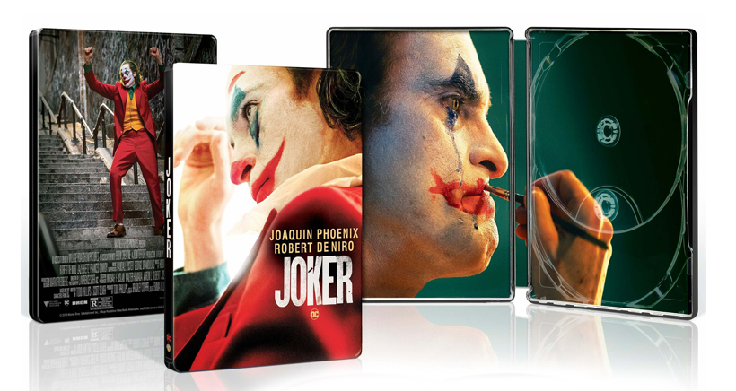 DVD, Blu-ray e Steelbook de “Coringa” já em pré-venda no Brasil!