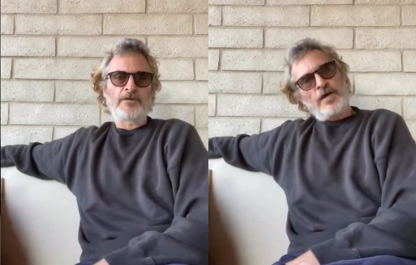 Vídeo: Joaquin Phoenix envia mensagem aos estudantes da Vermont Law and Graduate School