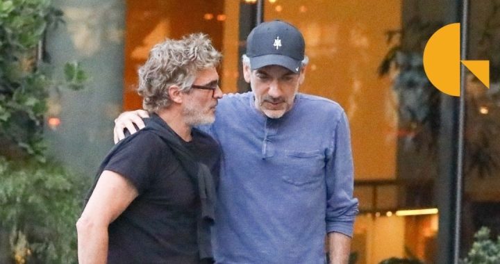 Fotos: Joaquin Phoenix e Todd Phillips em LA