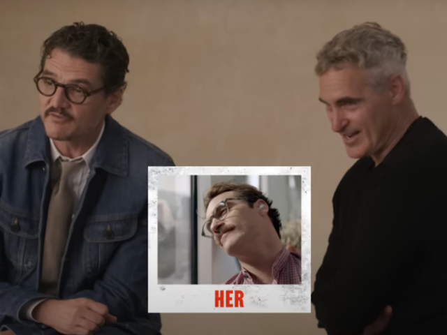 Vídeo: Pedro Pascal e Joaquin Phoenix relembram suas carreiras