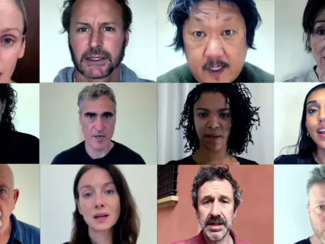 Joaquin Phoenix e outros artistas compartilham mensagem para o ‘Together For Palestine’